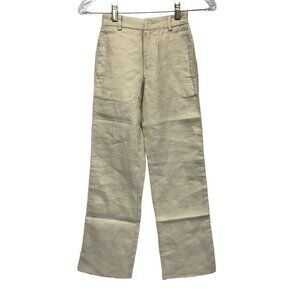 ISLAND IMPORTER Linen Boys Amalfi Pant Size 4 ( 20 X 24)